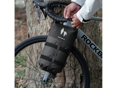 Rockbros AS-156 7l Fork Bag Waterproof Pannier - Black Rockbros AS-156 7l Fork Bag Waterproof Pannier - Black