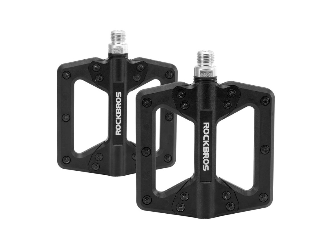 Rockbros 2022-12A Nylon Bicycle Pedals - Black