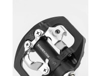 Pedais de bicicleta Rockbros M108 de nylon com trava dupla - Preto Pedais de bicicleta Rockbros M108 de nylon com trava dupla - Preto