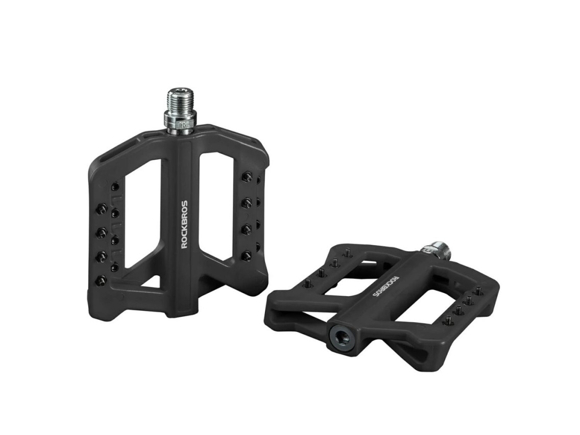 Rockbros RK01 Nylon Bicycle Pedals - Black