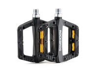 Rockbros BP2501 Reflective Nylon Bicycle Pedals - Black Rockbros BP2501 Reflective Nylon Bicycle Pedals - Black