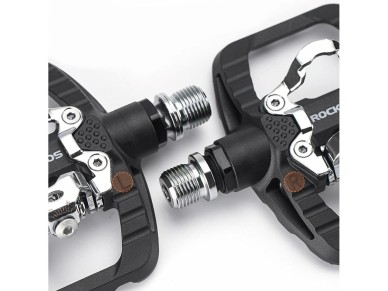 Rockbros PD303 Half-Lock Platform Bicycle Pedals - Black Rockbros PD303 Half-Lock Platform Bicycle Pedals - Black
