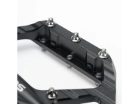 Rockbros C700 Reflective Aluminum Platform Bicycle Pedals - Black Rockbros C700 Reflective Aluminum Platform Bicycle Pedals - Black