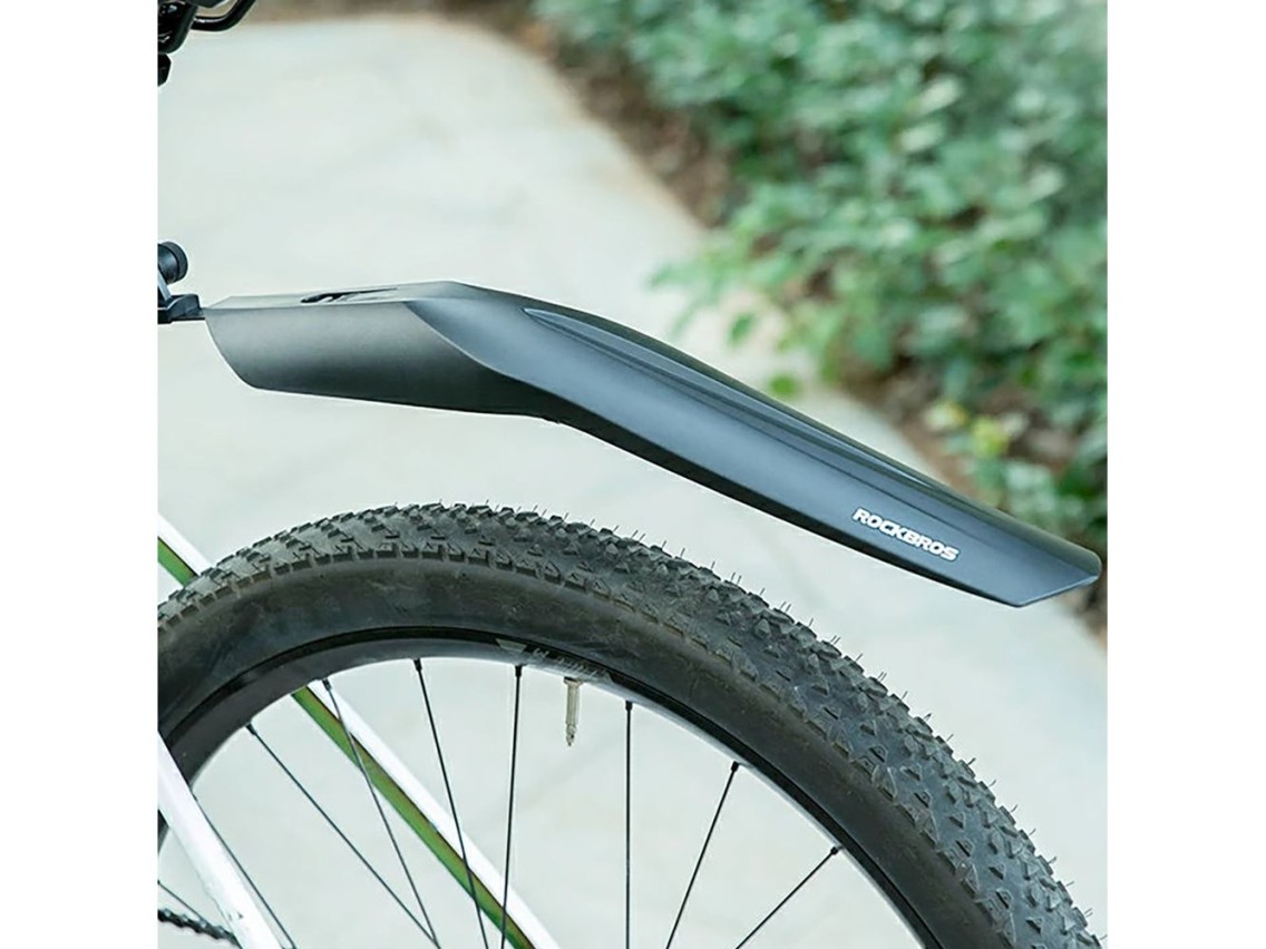 Rockbros FK-870 bicycle fenders with quick-release system, adjustable - black