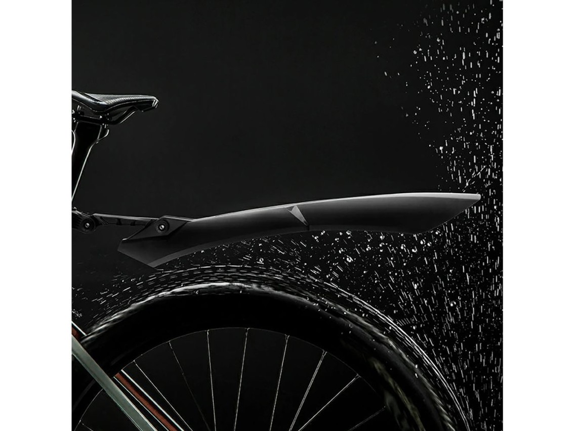 Rockbros FK-870 bicycle fenders with quick-release system, adjustable - black