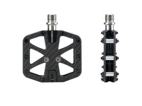 Pedais de plataforma Rockbros C525 em fibra de carbono para bicicleta - Preto Pedais de plataforma Rockbros C525 em fibra de carbono para bicicleta - Preto