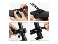 Rockbros FK-870 bicycle fenders with quick-release system, adjustable - black Rockbros FK-870 bicycle fenders with quick-release system, adjustable - black