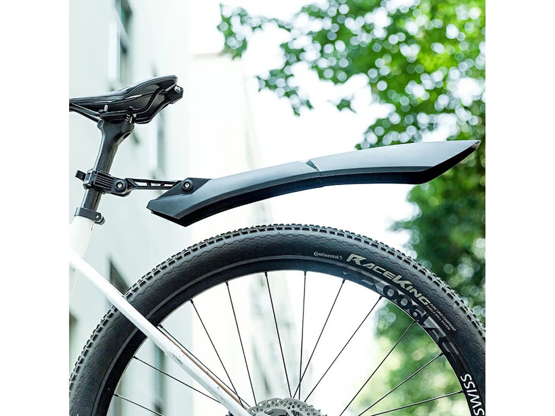 Rockbros FK-870 bicycle fenders with quick-release system, adjustable - black