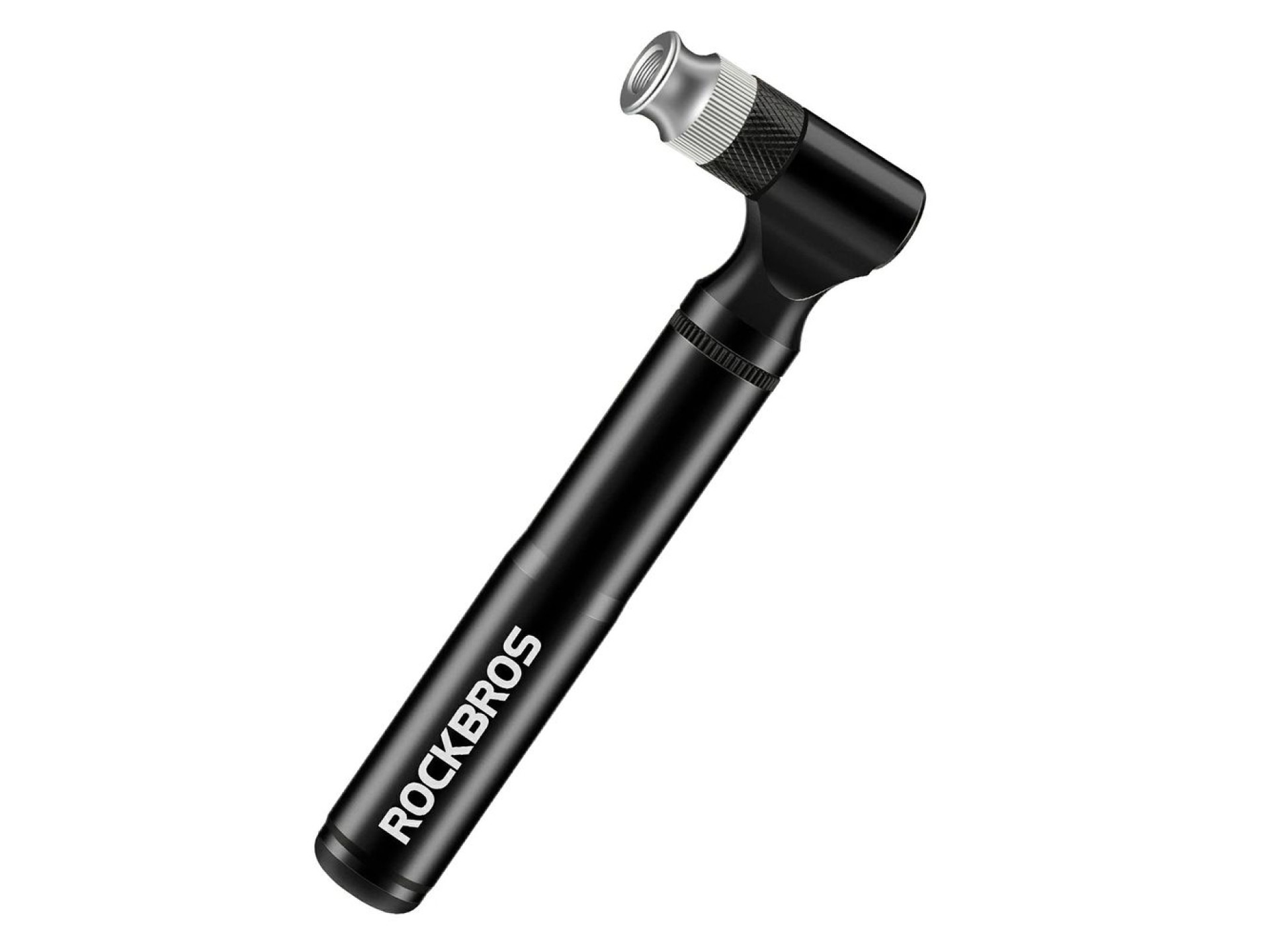 Kit de ferramentas Rockbros JG-PB-11 com bomba e ferramenta multifuncional tipo colher - Preto