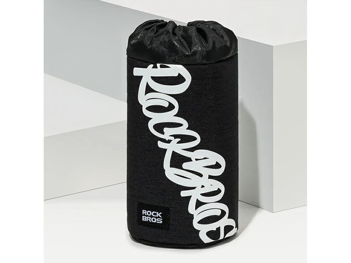 Bolsa para garrafa de água Rockbros G004 Flash Journey de 1 litro - Preta
