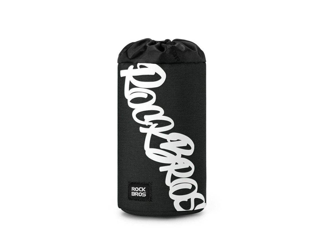 Bolsa para garrafa de água Rockbros G004 Flash Journey de 1 litro - Preta