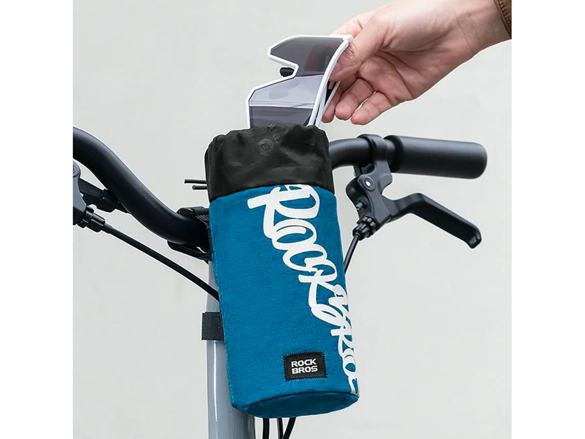 Rockbros G004 Flash Journey 1L Water Bottle Bag - Blue