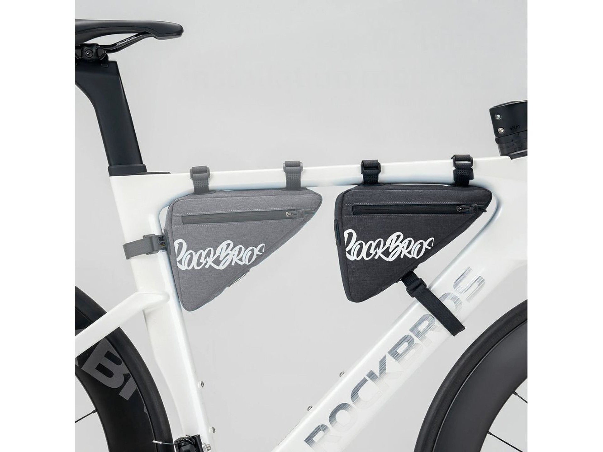Rockbros G001 Flash Journey Triangle Frame Bike Bag 0.8 l - Black