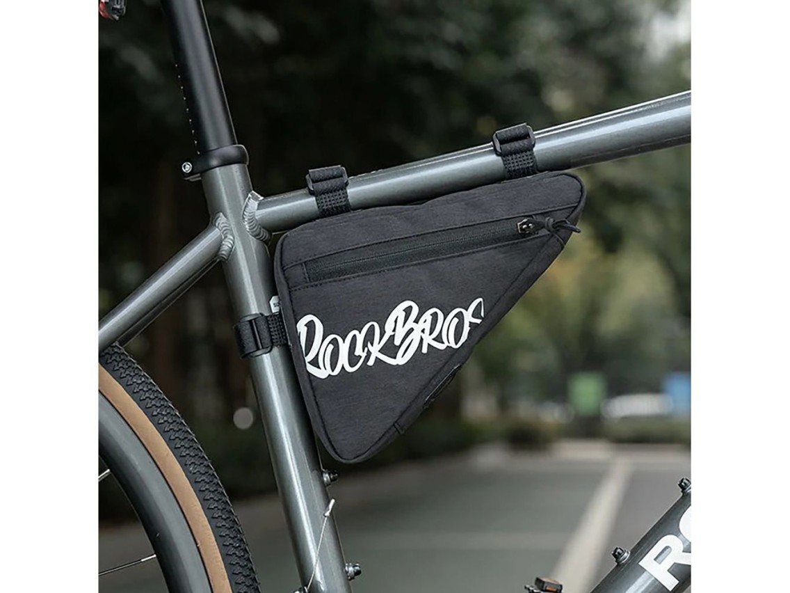 Rockbros G001 Flash Journey Triangle Frame Bike Bag 0.8 l - Black
