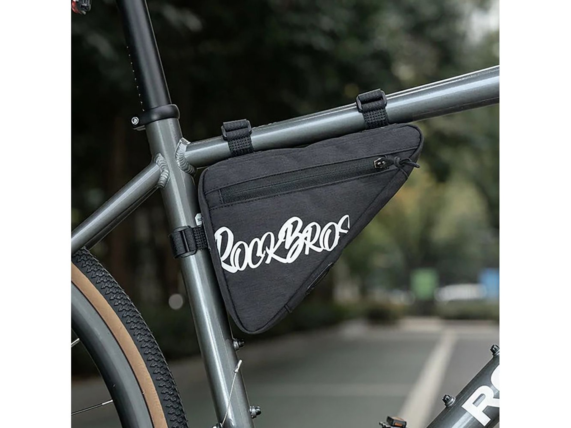 Rockbros G001 Flash Journey Triangle Frame Bike Bag 0.8 l - Black