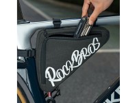 Bolsa triangular para quadro de bicicleta Rockbros G002 Flash Journey 1,4L - Preta Bolsa triangular para quadro de bicicleta Rockbros G002 Flash Journey 1,4L - Preta