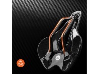 Rockbros LF0214 Anatomical 3D Waterproof Bicycle Saddle - Black Rockbros LF0214 Anatomical 3D Waterproof Bicycle Saddle - Black