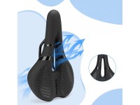 Rockbros 8182 city bicycle saddle, comfortable, anatomical - black Rockbros 8182 city bicycle saddle, comfortable, anatomical - black