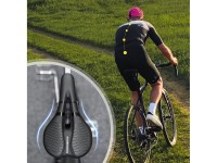 Rockbros 8182 city bicycle saddle, comfortable, anatomical - black Rockbros 8182 city bicycle saddle, comfortable, anatomical - black