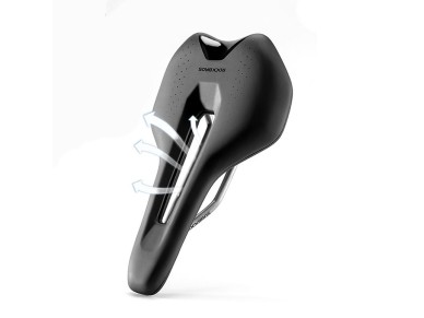 Rockbros RK145 Sports Anatomic Bicycle Saddle - Black Rockbros RK145 Sports Anatomic Bicycle Saddle - Black