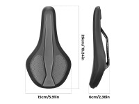 Sillín deportivo ergonómico para bicicleta Rockbros B824 - negro Sillín deportivo ergonómico para bicicleta Rockbros B824 - negro