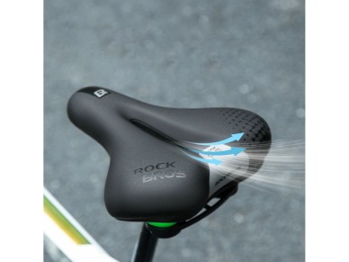 Rockbros 6876 comfortable ergonomic bicycle saddle - black