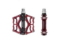 Rockbros JT201012LR 2010-12L Aluminum Platform Bicycle Pedals - Red Rockbros JT201012LR 2010-12L Aluminum Platform Bicycle Pedals - Red
