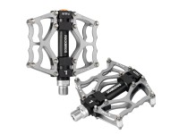 Pedais de plataforma de alum�nio Rockbros JT201012LS para bicicletas (modelos 2010-2012) - Prata