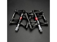 Pedais de bicicleta Rockbros JT410 4.10 com 4 rolamentos - Preto Pedais de bicicleta Rockbros JT410 4.10 com 4 rolamentos - Preto