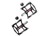 Pedais de bicicleta Rockbros JT410 4.10 com 4 rolamentos - Preto Pedais de bicicleta Rockbros JT410 4.10 com 4 rolamentos - Preto