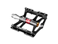 Pedais de bicicleta Rockbros JT410 4.10 com 4 rolamentos - Preto Pedais de bicicleta Rockbros JT410 4.10 com 4 rolamentos - Preto