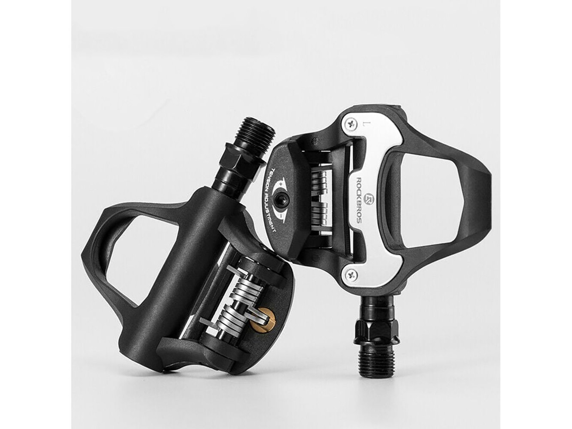 Rockbros LP-R pedal cleats, LOOK system - black