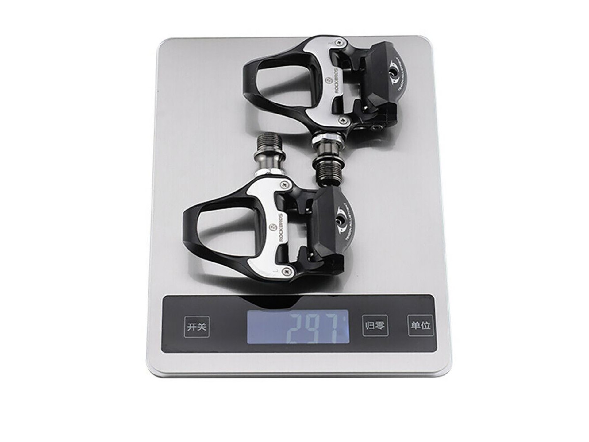 Rockbros LP-R pedal cleats, LOOK system - black