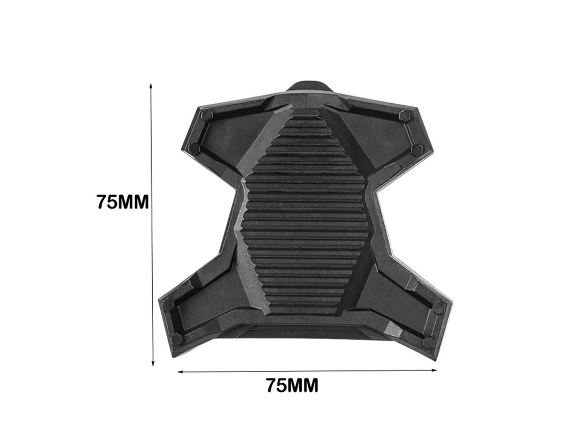 Adaptadores de pedal Rockbros PP20 SPD - Preto