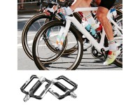 Pedais de alumínio Rockbros K306-BK para bicicleta MTB - Preto Pedais de alumínio Rockbros K306-BK para bicicleta MTB - Preto