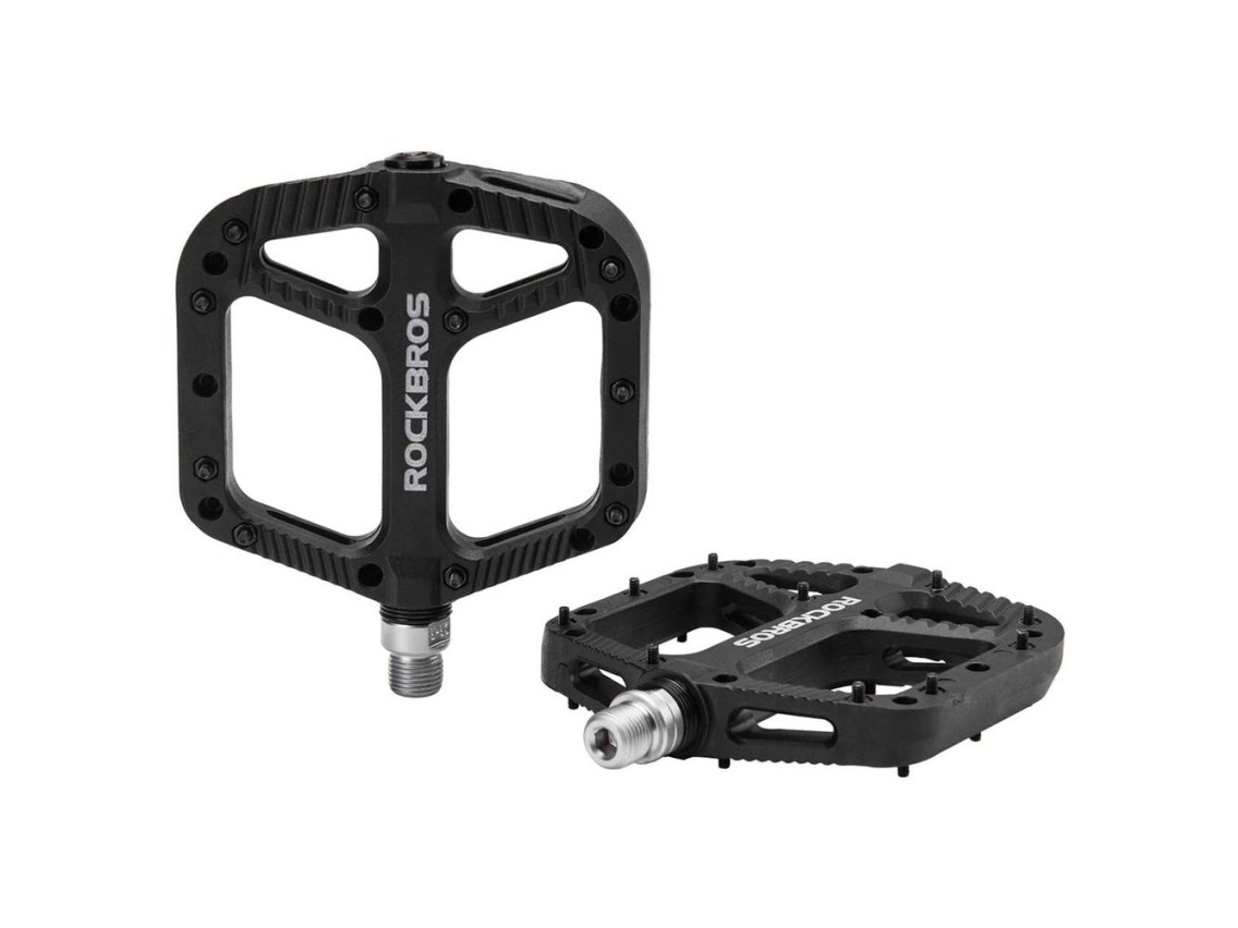 Rockbros 2018-12A Nylon Bicycle Pedals - Black