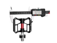 Pedais de bicicleta Rockbros K3462F-BK com sistema de libera��o r�pida e remov�veis - Preto