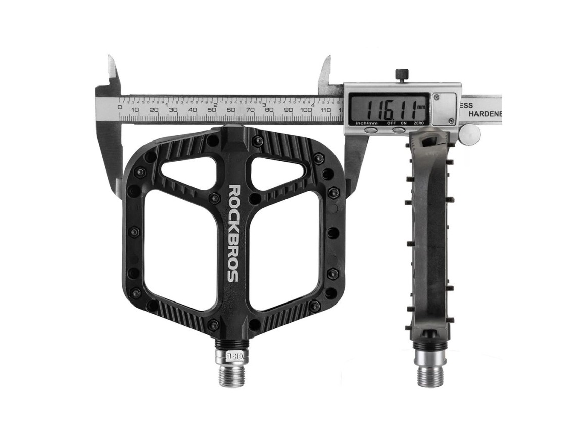 Rockbros 2018-12A Nylon Bicycle Pedals - Black