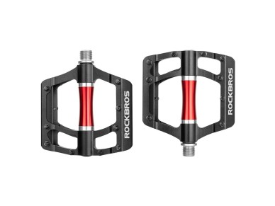 Rockbros 2020-12CBK Platform Aluminum Bicycle Pedals - Black Rockbros 2020-12CBK Platform Aluminum Bicycle Pedals - Black
