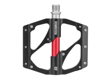 Rockbros 2020-12BBK Platform Aluminum Bicycle Pedals - Black