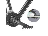 Pedais de plataforma Rockbros 2020-12BBK em alum�nio para bicicleta - Preto