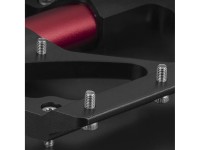 Pedais de plataforma Rockbros 2020-12BBK em alum�nio para bicicleta - Preto