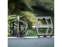 Pedales de bicicleta de plataforma ancha Rockbros K399-BK - Negros