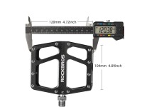 Pedales de bicicleta de plataforma ancha Rockbros K399-BK - Negros