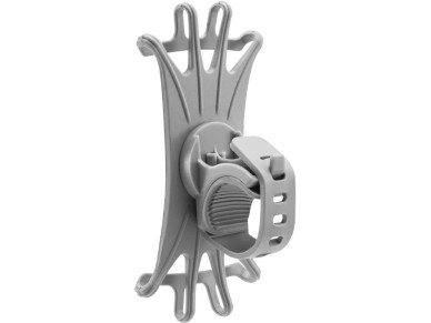 Rockbros LF436 Handlebar Clamp Phone Holder - Gray Rockbros LF436 Handlebar Clamp Phone Holder - Gray