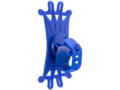 Rockbros LF436 Handlebar Clamp Phone Holder - Blue Rockbros LF436 Handlebar Clamp Phone Holder - Blue