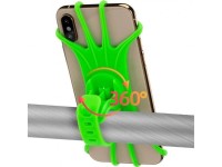 Suporte para celular com fixação no guidão Rockbros LF436 - Verde Suporte para celular com fixação no guidão Rockbros LF436 - Verde