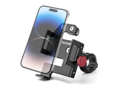 Rockbros 25210038101 clamp phone holder - black Rockbros 25210038101 clamp phone holder - black