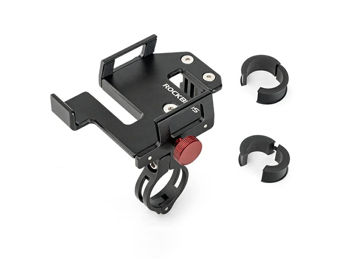 Suporte de celular com presilha Rockbros 25210038101 - preto