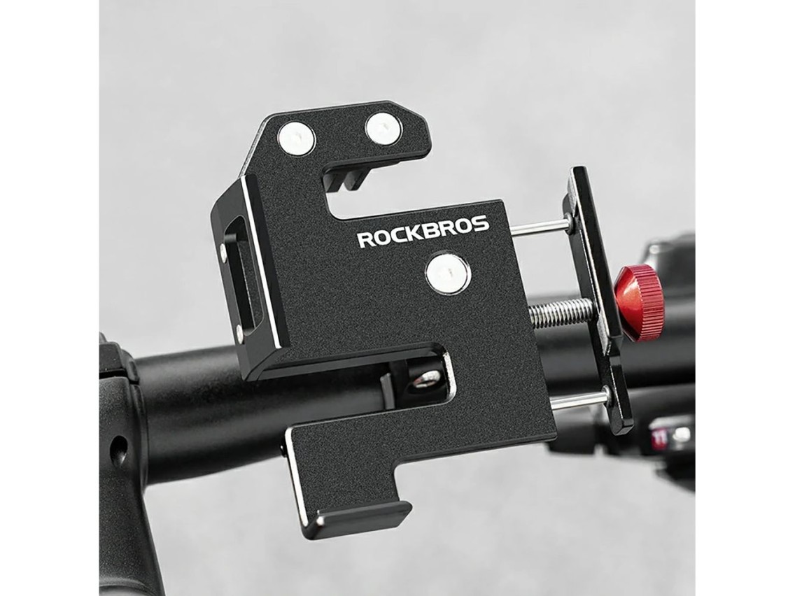 Suporte de celular com presilha Rockbros 25210038101 - preto